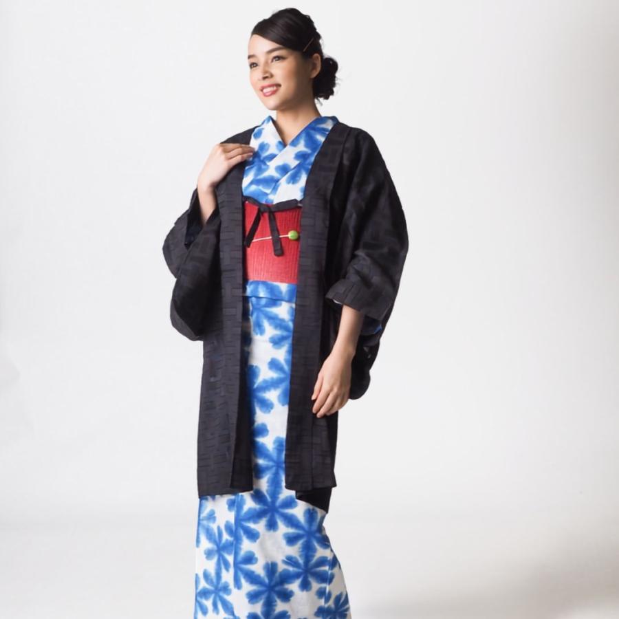 浴衣 単品【お仕立て上がりレディース浴衣】雪花絞り風レディース浴衣