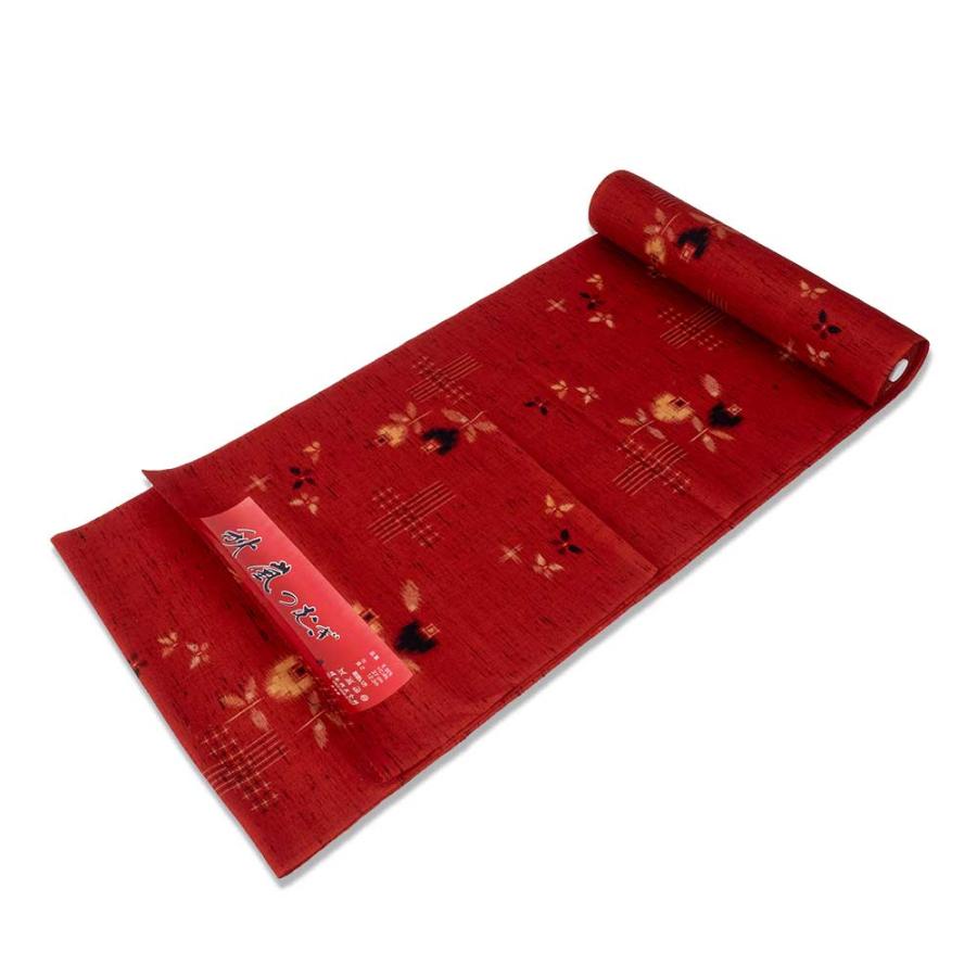 【生地代＋お仕立て代込み価格】ウール着物カジュアル 秋嵐つむぎ unk68017 | 