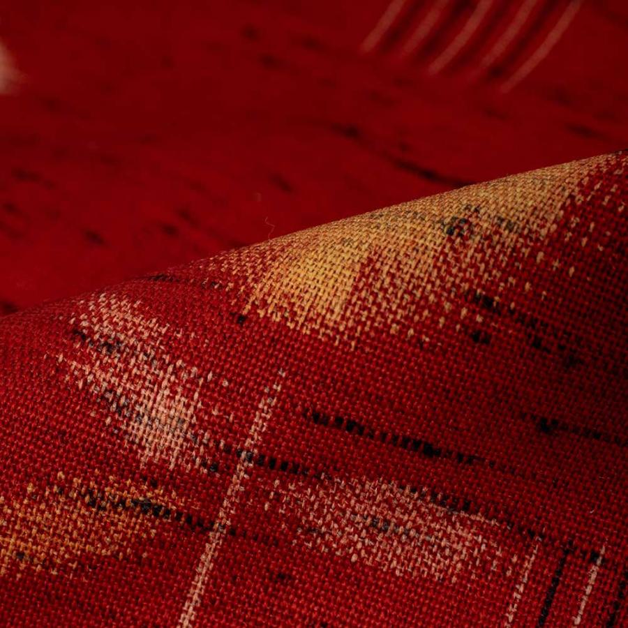 【生地代＋お仕立て代込み価格】ウール着物カジュアル 秋嵐つむぎ unk68017 |  | 02