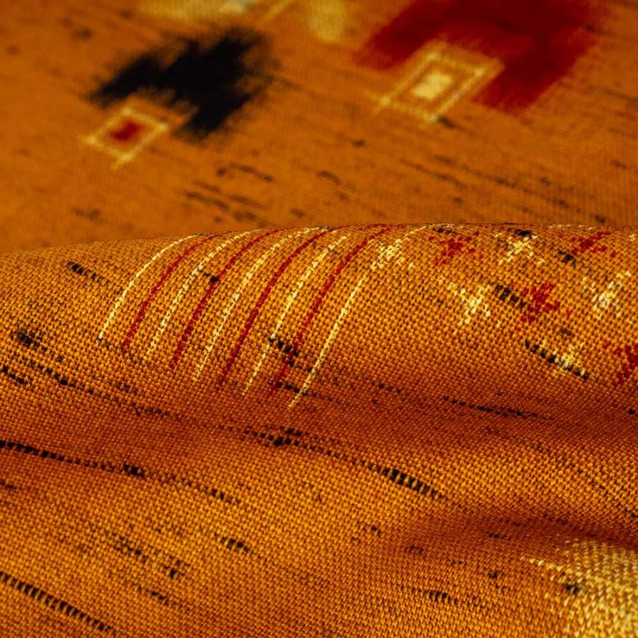 【生地代＋お仕立て代込み価格】ウール着物カジュアル 秋嵐つむぎ unk68018 |  | 02