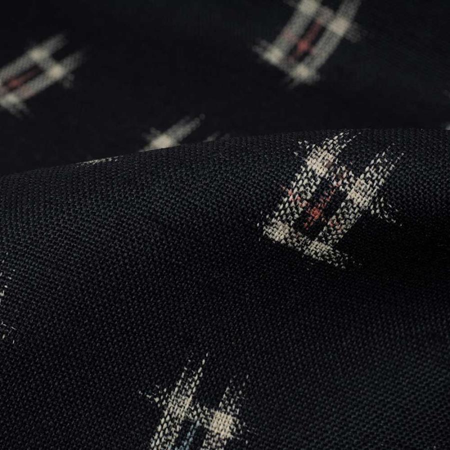 【生地代＋お仕立て代込み価格】ウール着物カジュアル 秋嵐つむぎ unk68022 |  | 02