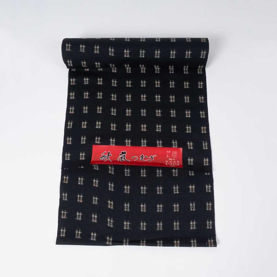 【生地代＋お仕立て代込み価格】ウール着物カジュアル 秋嵐つむぎ unk68022 |  | 03