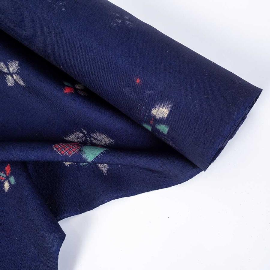 【生地代＋お仕立て代込み価格】ウール着物カジュアル 秋嵐つむぎ unk68023 |  | 01