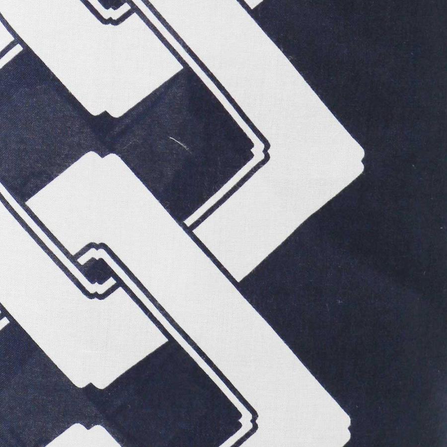 浴衣 メンズ/送料無料/日本製高級生地 男らしい古典柄 伝統的な紺白のゆかた/浴衣+帯+下駄+腰紐/「Ummm.JAPAN BLUE CLASSIC」/廓繋ぎ縞/(メンズ浴衣) |  | 04