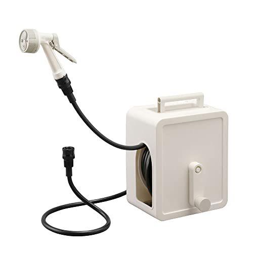 アイリスオーヤマ ホースリール 15m フルカバー仕様 蛇口ジョイント付 水形切替機能付 持ち運びしやすい持ち手付き Fch 15m ホワイト Ym1c127f698a アンリ株式会社 ヤフー店 通販 Yahoo ショッピング