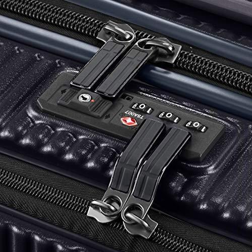 [イノベーター] スーツケース グッドサイズ トップオープン 多機能モデル INV60 付 62L 65 cm 4kg ダークネイビー