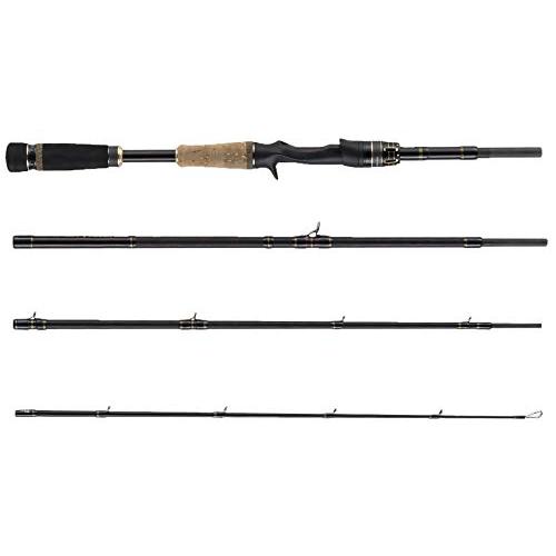 【美品】WMS774-ML ワールドモンスター 4ピースパックロッド アブガルシア(Abu Garcia) ルアーロッド ベイト ワールド