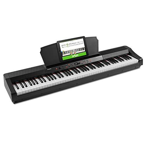 Alesis 電子ピアノ 88鍵盤 フルサイズ グレーデッドハンマーアクション 