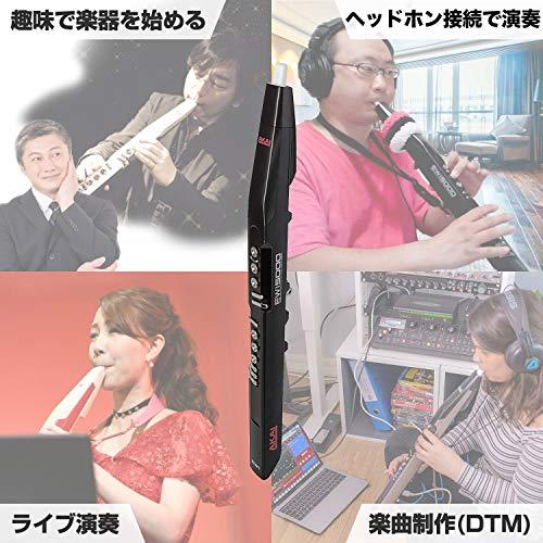 Akai Pro EWI 5000 黒 ウインドシンセサイザー 電子管楽器 Akai Pro EWI 5000 黒 ウインドシンセサイザー 電子管楽器