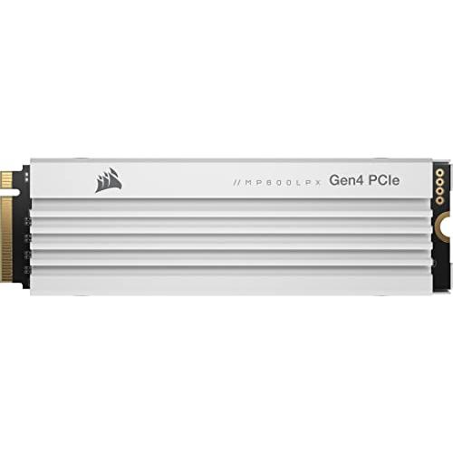 CORSAIR MP600 PRO LPX White PCIe Gen4 x4 NVMe M.2 SSD 1TB for PS5 
