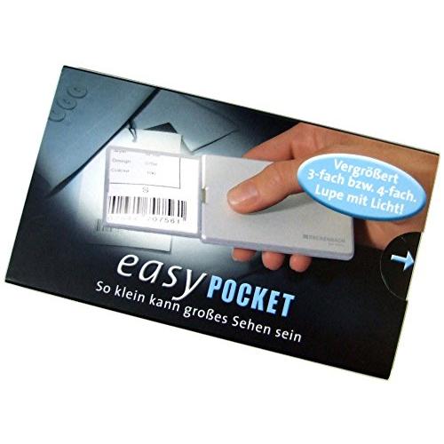 ESCHENBACH(エッシェンバッハ) 携帯用薄型ライトつきルーペ イージー  