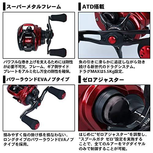 ダイワ(DAIWA) ベイトリール 20 HRF PE SPECIAL 8.1L-TW (2020モデル)｜unli-mall｜04