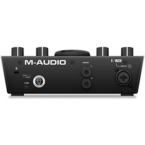 M-Audio USB USB-C オーディオインターフェース 2イン 2アウト
