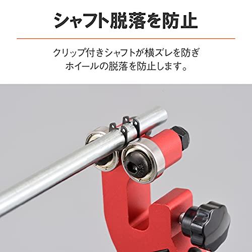 デイトナ バイク用 ホイールバランサー 21インチ対応 シャフト径φ10