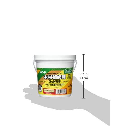 ボンド　ウッドパテ　タモ白　#25824　12缶入り　1kg