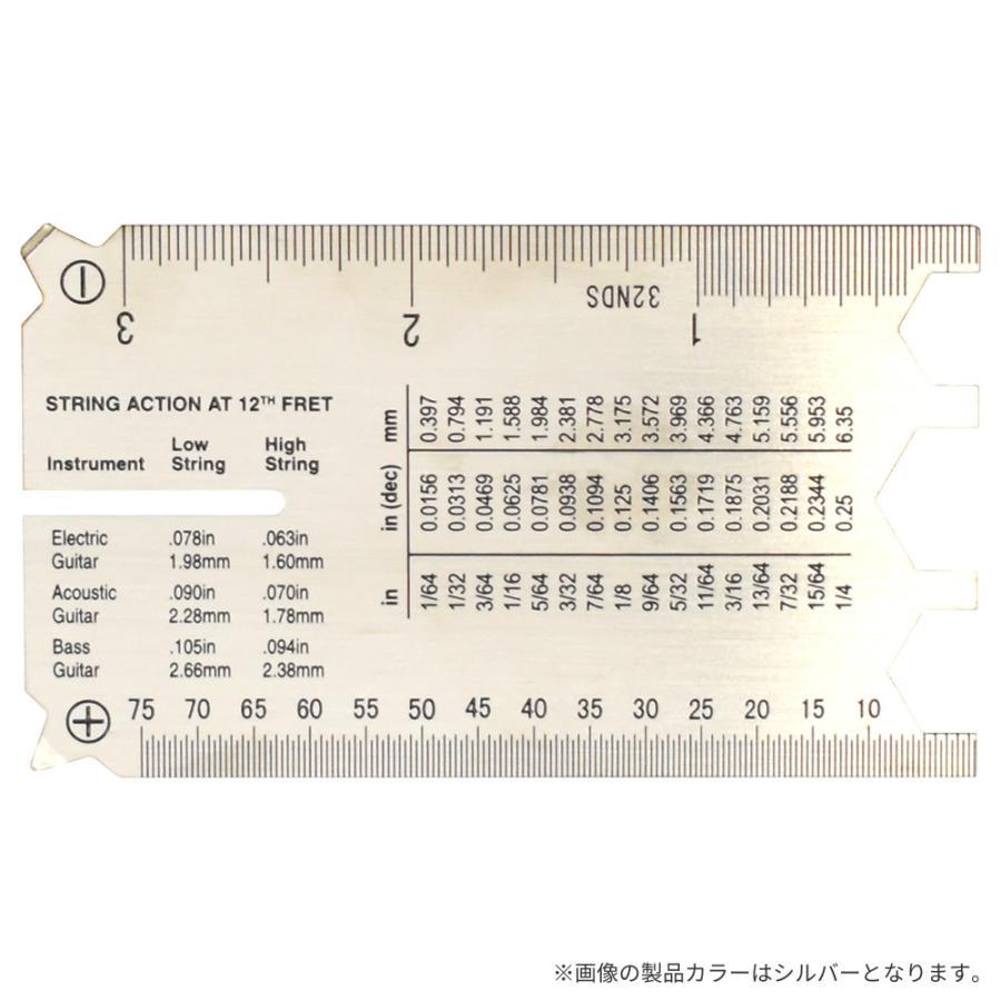 D'Addario ダダリオ 弦高計測ツール String Height Gauge PW-SHG-01 (インチ/センチ表記) 【国内正規品】 | D'Addario | 05