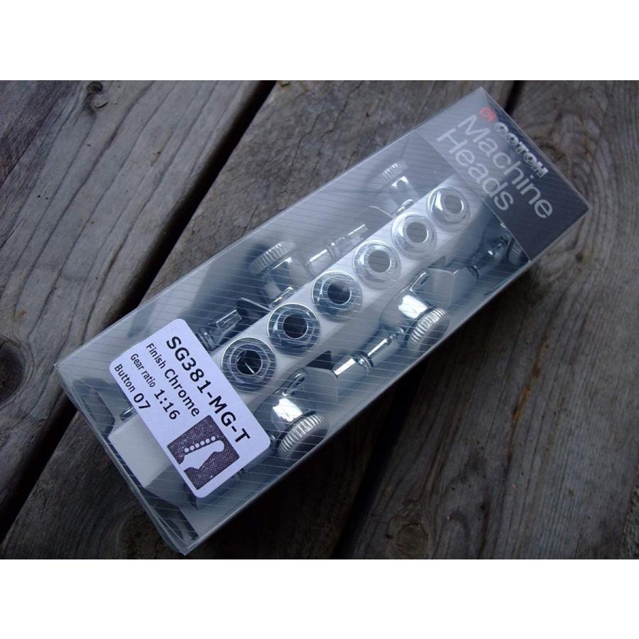 GOTOH ギター用シャーラータイプペグ SG-381-07-L6　MGT-Cr