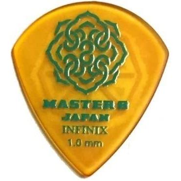 Plettri Heavy Grip Giapponesi Plettri Master 8 INFINIX Hard Polish Grip Jazz XL - Spessore 1.2 Mm, Confezione Da 6, Made In Japan Master 8 INFINIX Hard Polish Grip Jazz XL 1.2 Mm