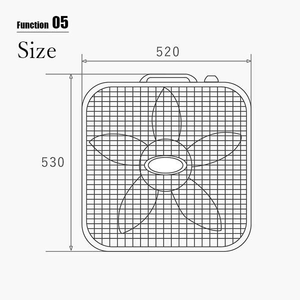 HERMOSA LASKO ラスコ (ハモサ) BOX FAN 3733 ボックスファン HERMOSA LASKO ラスコ (ハモサ) BOX FAN 3733 ボックスファン