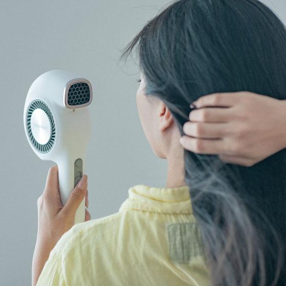 高機能ヘアードライヤー cado cuaura カドークオーラ BD-E1-WH