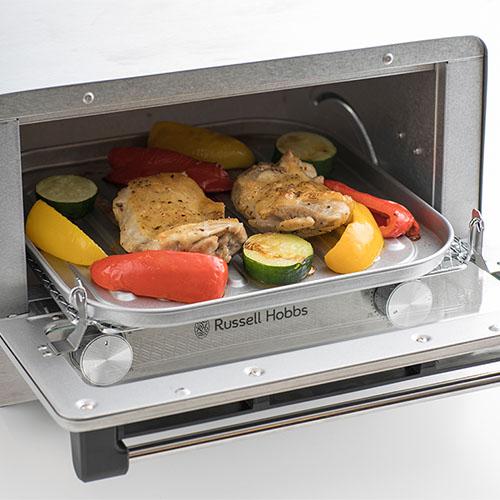 Russell Hobbs ラッセルホブス Oven Toaster オーブントースター 7740JP オーブン トースター 4枚焼き 5段階ヒーター 30分タイマー 脱着式扉_4