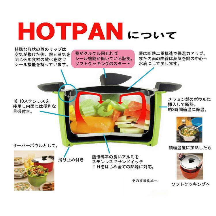 KUHN RIKON クーンリコン HOTPAN ホットパン-26cm 4.5L グリーン