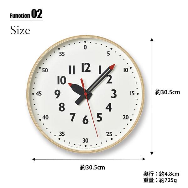 Lemnos レムノス fun pun clock M ふんぷんくろっく Mサイズ YD14-08M 知育時計 掛時計 掛け時計 ウォールクロック 壁掛け時計｜unlimit｜04