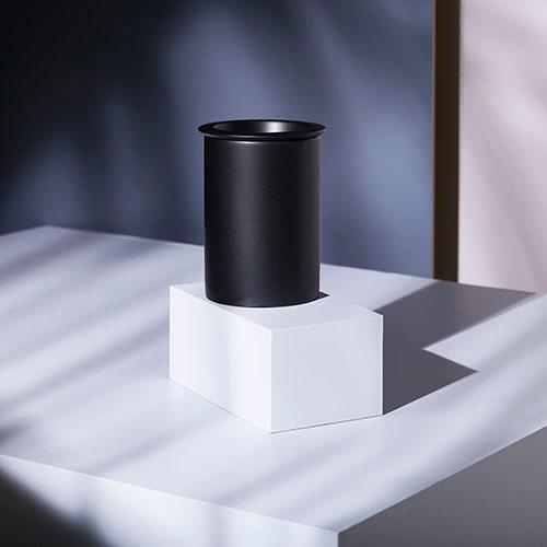 Cores コレス PORCELAIN CANISTER 磁器キャニスター C820BK 保存容器 遮光容器 美濃焼 磁器 日本製 コーヒー豆 酸化防止 ストッカー | cores | 07