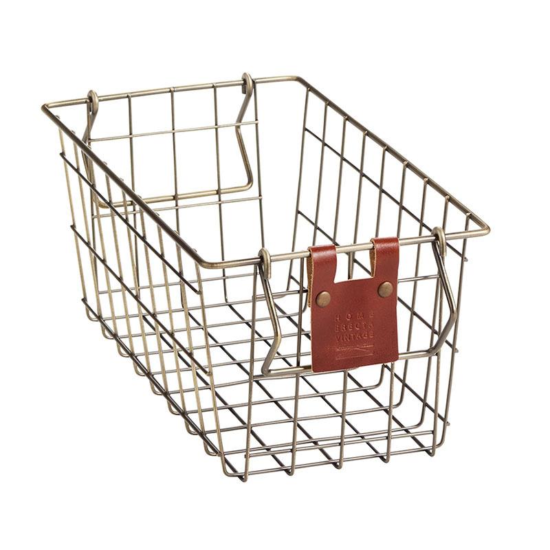 ERECTA エレクター ヴィンテージインダストリアルバスケット Vintage Industrial Basket HVIDB1 カゴ かご 籠 収納カゴ ワイヤーバスケット 収納バスケット｜unlimit｜07