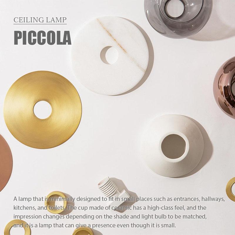 HERMOSA ハモサ PICCOLA CEILING LAMP (Glass) ピッコラ