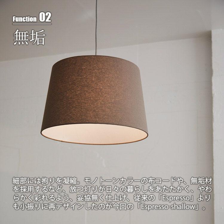 ARTWORKSTUDIO（アートワークスタジオ） Espresso-shallow pendant