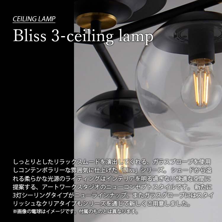 ARTWORKSTUDIO アートワークスタジオ Bliss 3-ceiling lamp (LED球付属