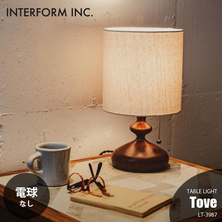 インターフォルム スタンドライト Tove(トーヴェ) 電球別売品(口金E26 