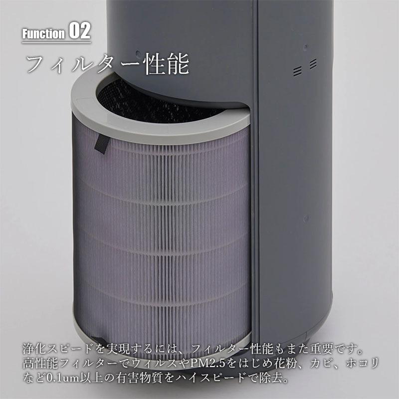 LEAF 〔在庫限り〕cado カドー Air Purifier 250 空気清浄機