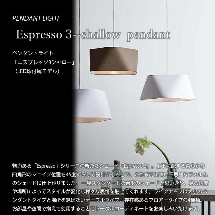 ARTWORKSTUDIO アートワークスタジオ Espresso3-shallow lamp