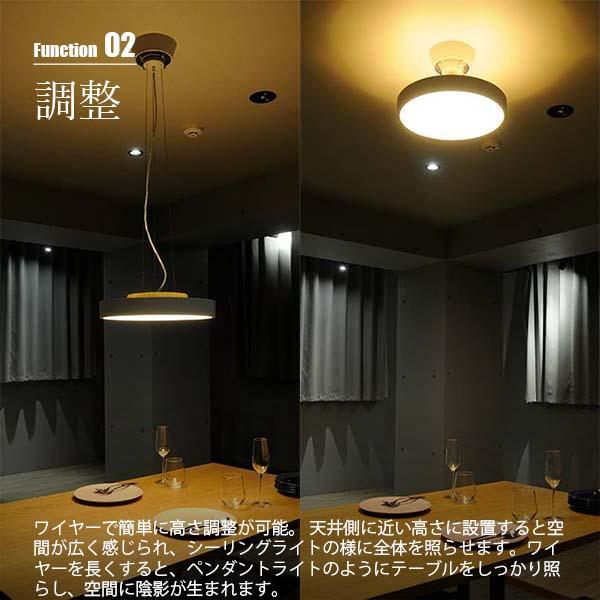 DI CLASSE ディクラッセ LED Giorno ceiling \u0026 pendant lamp LED ジョルノ シーリング\u0026ペンダントランプ LC3135GY / LC3135BK 天井照明 LED内蔵_5