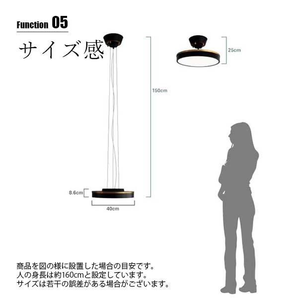 DI CLASSE ディクラッセ LED Giorno ceiling \u0026 pendant lamp LED ジョルノ シーリング\u0026ペンダントランプ LC3135GY / LC3135BK 天井照明 LED内蔵_8