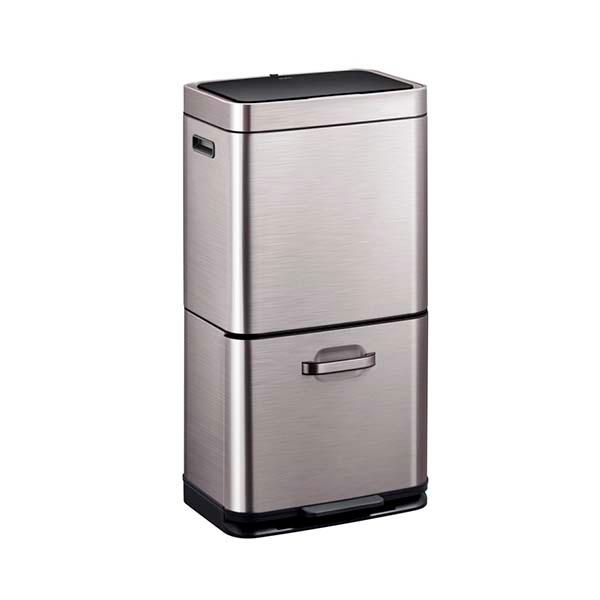 〔日本国内正規品〕EKO イーケーオー HIMARAYA SENSOR BIN ヒマラヤセンサービン EK9339X-GMT-35L+25L ごみ箱 ゴミ箱 ダストボックス 分別 セパレート 2段式_8