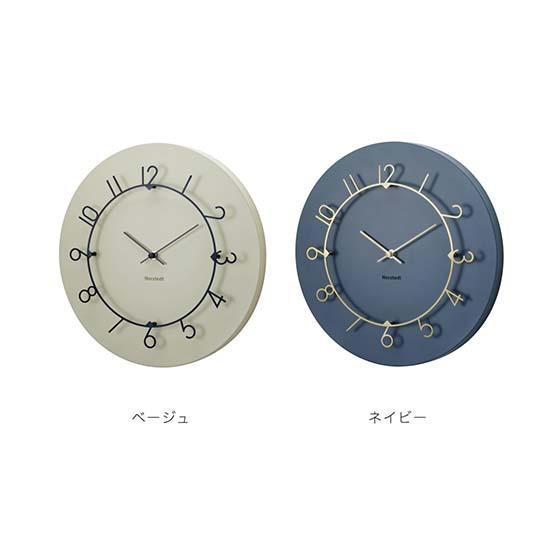 INTERFORM（インターフォルム） Luu ルウ 掛時計 CL-4317 音がしない
