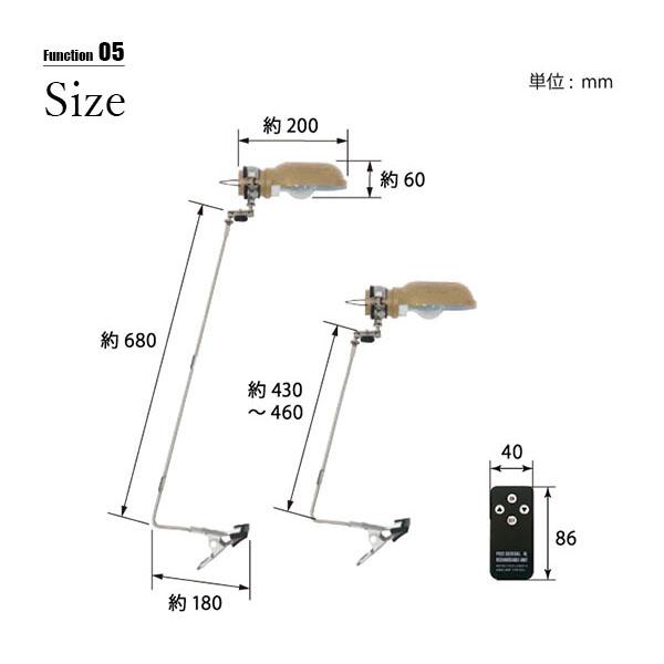 POST GENERAL ポストジェネラル HANG LAMP TYPE3 ハングランプ タイプスリー 98217 USB充電式 LED照明 デスクライト デスクランプ クリップ式 磁石取付可｜unlimit｜11