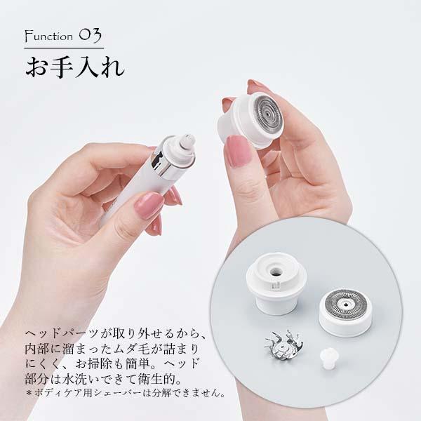 FESTINO（フェスティノ） Charging 3in1 Multi Care Shaver 充電式