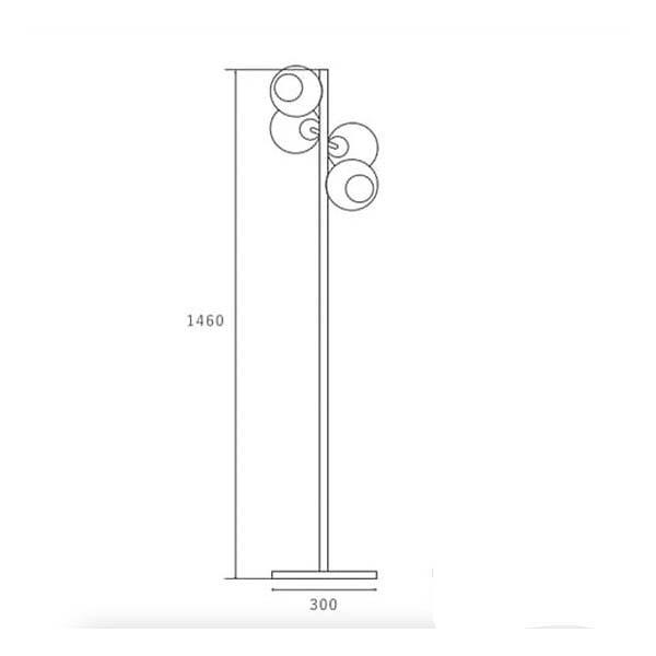 HERMOSA ハモサ BIARRITZ FLOOR LAMP ビアリッツ フロアランプ HERMOSA ハモサ BIARRITZ FLOOR LAMP ビアリッツ フロアランプ