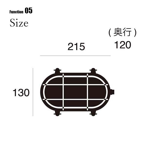 ARTWORKSTUDIO アートワークスタジオ Beach house-oval wall lamp ビーチハウスオーバルランプ (電球別売)/屋内・屋外兼用 BR-5021Z ウォールライト 壁面照明_8