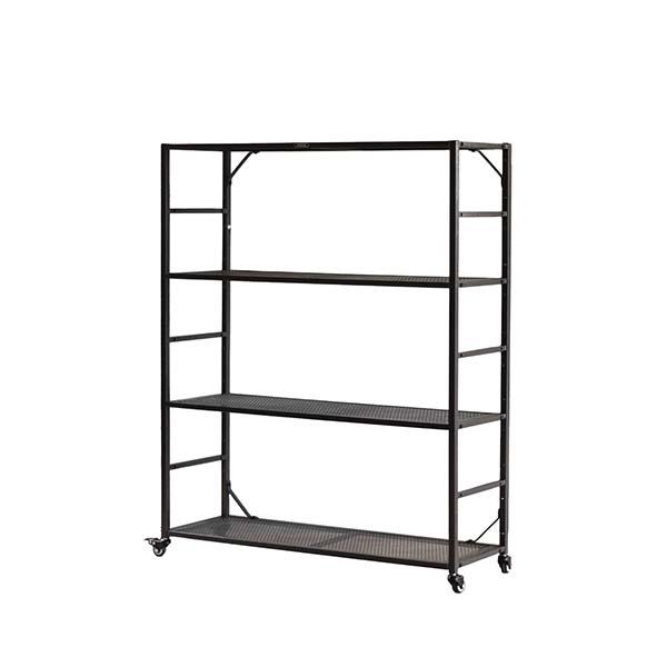 POST GENERAL ポストジェネラル LIGHT-WEIGHT IRON MESH SHELF 4TIERED ライトウェイトアイアンメッシュシェルフ (4段) 982450019 スチール棚 スチールラック｜unlimit｜09