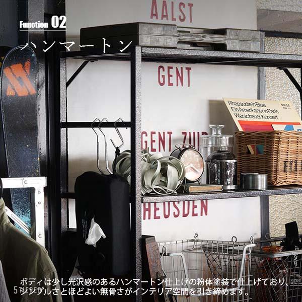 POST GENERAL ポストジェネラル LIGHT-WEIGHT IRON MESH SHELF 5TIERED ライトウェイトアイアンメッシュシェルフ (5段) 982450020 スチール棚 スチールラックの画像