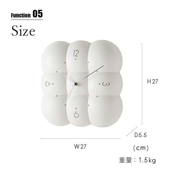 INTERFORM（インターフォルム） Muffy ムフィ 掛時計 CL-4426 掛け時計