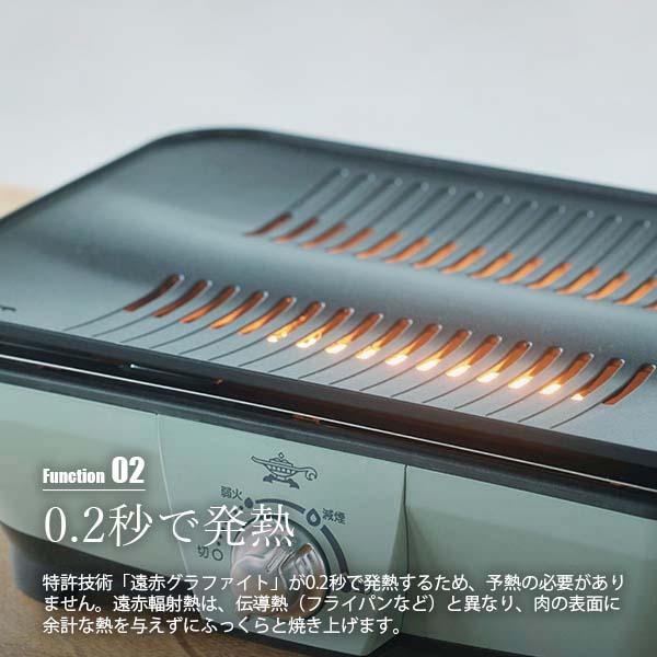 アラジン（Aladdin） Graphite mini griller グラファイトミニグリラー