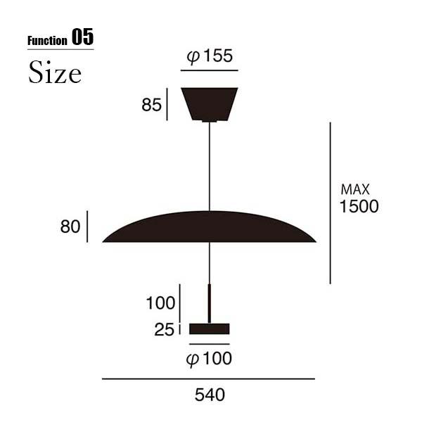 ARTWORKSTUDIO ペンダントライト BLACK Core LED-shade pendant light｜ARTWORKSTUDIO公式