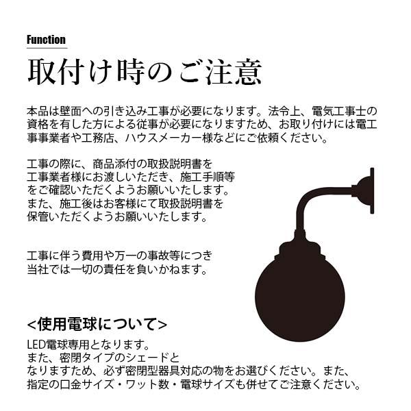 ARTWORKSTUDIO アートワークスタジオ Bliss-outside wall lamp 2 ブリスアウトサイドウォールランプ 2 BR-5048 / 屋内屋外兼用 壁面照明〔要設置工事〕_6