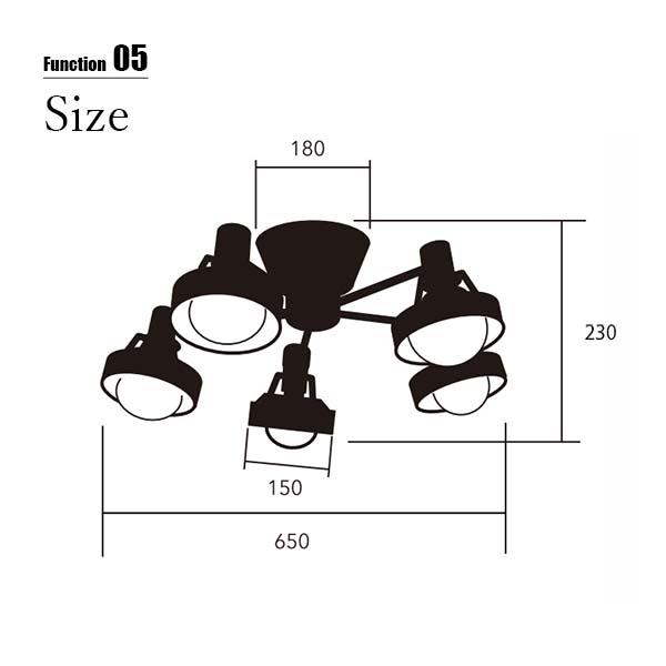 NAGASAWA Lighting 長澤ライティング RADIUS ラディウス シーリング 
